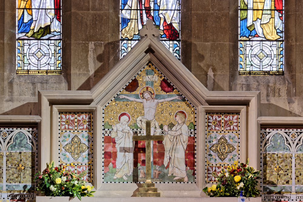 Altar at St Leodegar's Church